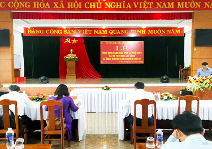 Bắc Trà My tổ chức Lễ truy tặng danh hiệu vinh dự nhà nước “Bà mẹ Việt Nam anh hùng” và Huân chương kháng chiến