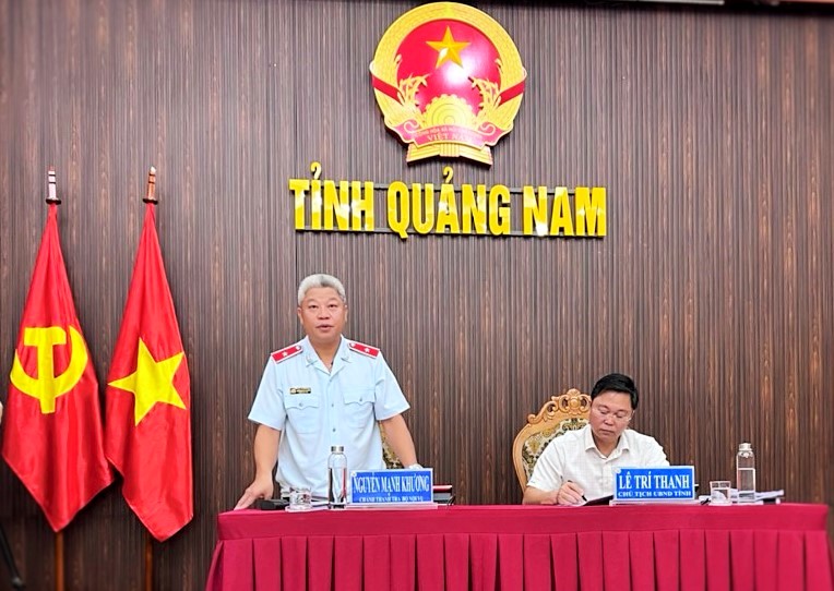 Công bố Quyết định thanh tra công tác Nội vụ tại UBND tỉnh Quảng Nam