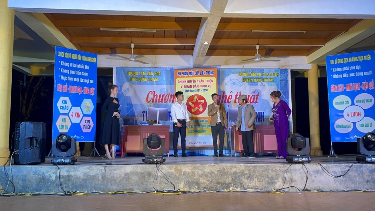 Nam Trà My: Sân khấu hóa để tuyên truyền cải cách hành chính